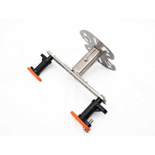 Maxtrax Spare Tire Mount V3 XL Size Orange Knob OK4WD