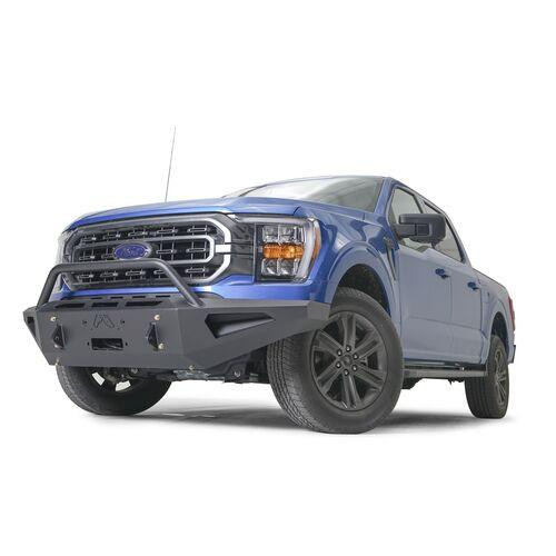 Red Steel Front Bumper FF21-RS5162-1 - OK4WD