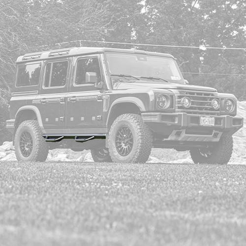 Buzz Overland Tubular Side Step Set - OK4WD