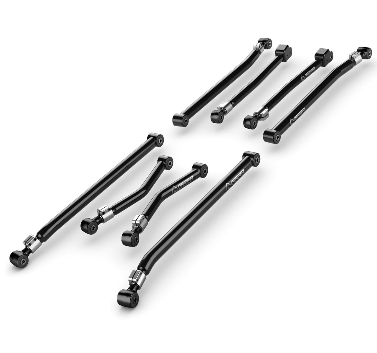 Jeep JK/JKU 8-Arm Adjustable Alpine Long Flexarm Kit 3-6 Inch Lift