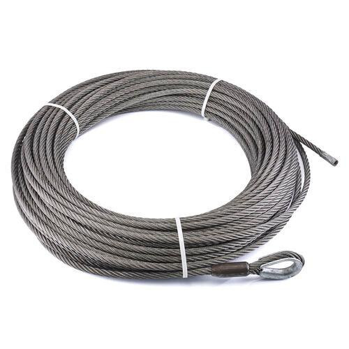 WARN WIRE ROPE ASSEMBLY 9/16 Inch Diameter x 245 Foot Length 77452 - OK4WD