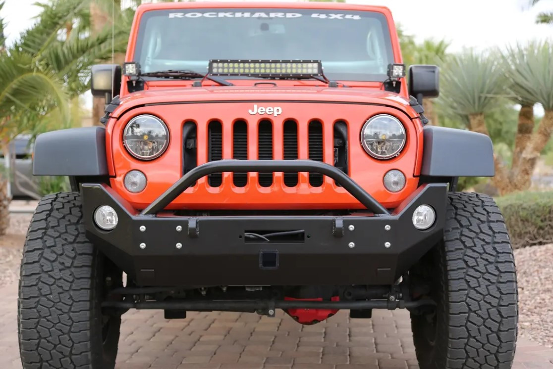 Lowered Jeep Wrangler Jk