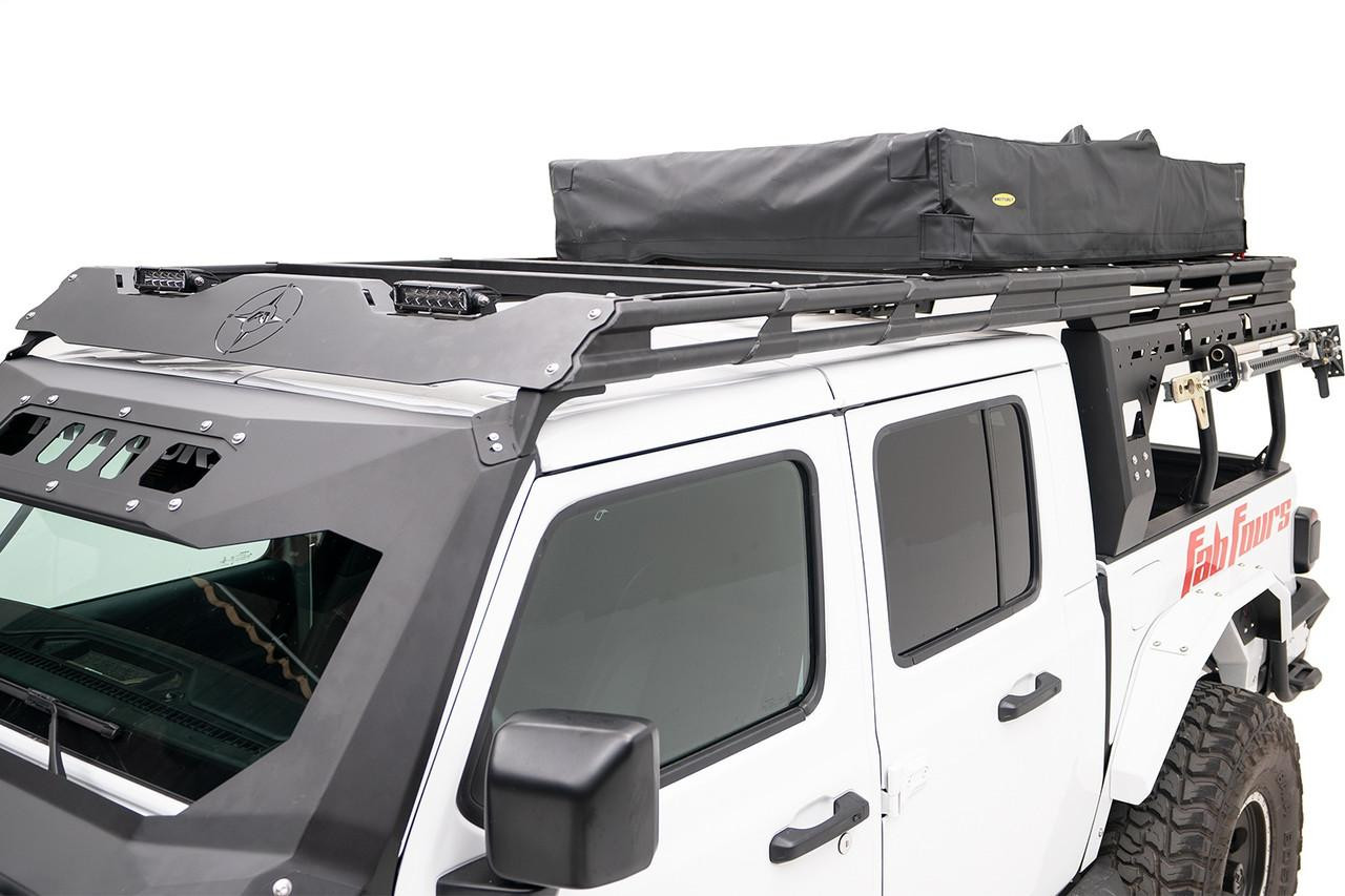 Overland Rack 2 Stage Black Powder Coat W Overland Extension JTOR 02 1 Overland Rack 2 Stage Black Powder Coat W Overland Extension JTOR 02 1
