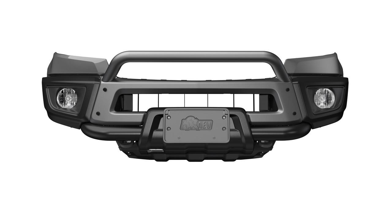AEV Bison Front Bumper - Gun Metal Low 18062002AA - OK4WD