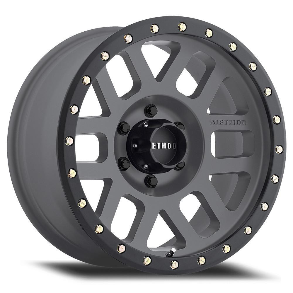 ホイル MODERADA Method MR309 Grid 18x9 +18mm Offset 8x180 130.81mm CB Titanium