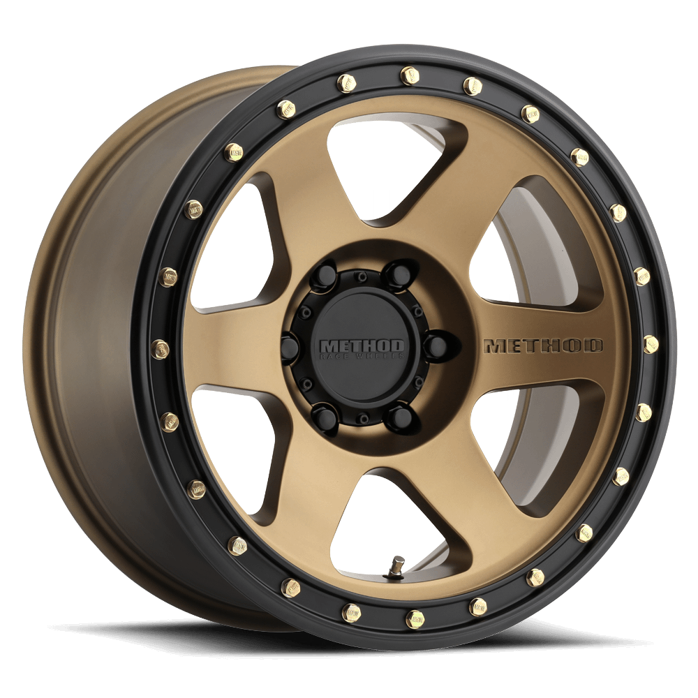 Method MR312 17x8.5 0mm Offset 6x135 87mm CB Method Bronze/Black 