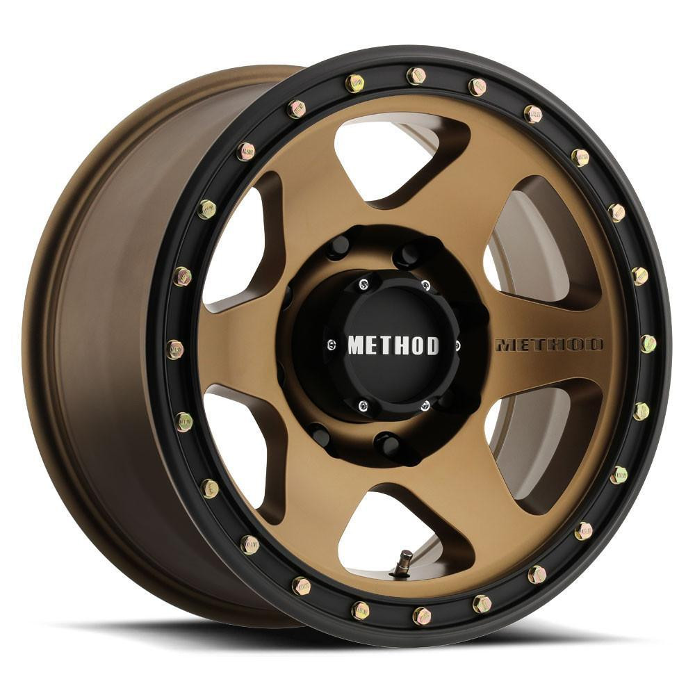 Method MR312 17x8.5 0mm Offset 6x135 87mm CB Method Bronze/Black