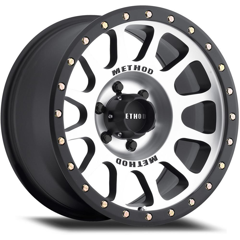 Method MR305 NV 17x8.5 0mm Offset 5x150 116.5mm CB Machined/Black