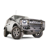 Fab Fours Matrix Front Bumper w/Full Grill Guard Bare Steel FB21-X5250-B 