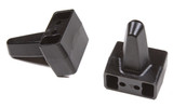 BDS Suspension Rear Lift Blocks w/ Wing - Steel | 4 Inch Lift | Ford F250/F350 Super Duty (08-16) 