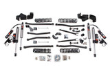 5.5 Inch Lift Kit | Long Arm | Jeep Wrangler JK (07-18) 2-Door | FOX 2.5 Performance Elite / Disconnects