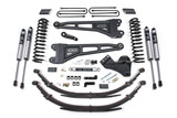 BDS Suspension 4 Inch Lift Kit w/ Radius Arm | Ford F250/F350 Super Duty (17-19) 4WD | Diesel | Leaf Springs / FOX 2.0 Performance Series 