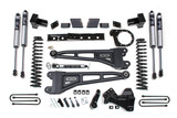 BDS Suspension 6 Inch Lift Kit w/ Radius Arm | Ford F250/F350 Super Duty (17-19) 4WD | Diesel | 5 Inch Block w/ 3 Leaf Main / FOX 2.0 Performance Series 
