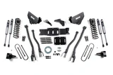 5.5 Inch Lift Kit w/ 4-Link | Ram 3500 (13-18) 4WD | Gas | 5 Inch Block Kit / FOX 2.0 Performance Series