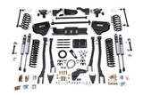 8 Inch Lift Kit w/ 4-Link | Ram 2500 (14-18) 4WD | Diesel | Coil Spring/Bump Stop Extension / FOX 2.0 Performance Series