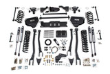 BDS Suspension 8 Inch Lift Kit w/ 4-Link | Ram 2500 (14-18) 4WD | Diesel | Coil Spring/Bump Stop Extension / FOX 2.0 Performance Series 