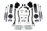BDS Suspension 4 Inch Lift Kit w/ 4-Link | Ram 3500 w/ Rear Air Ride (13-18) 4WD | Gas | NX2 Nitro Series 