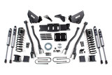 BDS Suspension 5.5 Inch Lift Kit w/ 4-Link | Ram 3500 w/ Rear Air Ride (13-18) 4WD | Gas | FOX 2.0 Performance Series 
