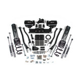 BDS Suspension 2019-2022 Ram 2500 4in. 4-Link Gas - rear shocks Coil springs - NX2 Shocks 