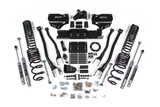 BDS Suspension 4 Inch Lift Kit w/ 4-Link | Ram 2500 (19-27) 4WD | Gas | NX2 Nitro Series 