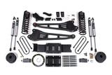 4 Inch Lift Kit w/ Radius Arm | Ram 3500 w/ Rear Air Ride (19-24) 4WD | Diesel | 8 Bolt / FOX 2.0 Performance Series