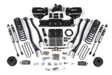 BDS Suspension 4 Inch Lift Kit w/ 4-Link | Ram 3500 w/ Rear Air Ride (19-24) 4WD | Gas | FOX 2.0 Performance Series 