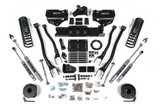 BDS Suspension 6 Inch Lift Kit w/ 4-Link | Ram 2500 w/ Rear Air Ride (19-24) 4WD | Diesel | NX2 Nitro Series 