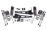 4 Inch Lift Kit w/ Radius Arm | Ram 2500 (14-18) 4WD | Diesel | FOX 2.0 Performance Series