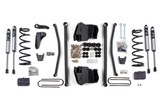 4 Inch Lift Kit | Long Arm | Dodge Ram 2500 Power Wagon (09-13) 4WD | Gas | Block Kit / 3-1/2 Inch Axle / FOX 2.0 Performance Series