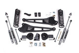BDS Suspension 4 Inch Lift Kit w/ Radius Arm | Ram 2500 w/ Rear Air Ride (14-18) 4WD | Gas | NX2 Nitro Series 