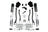 BDS Suspension 4 Inch Lift Kit w/ 4-Link | Ram 3500 (13-18) 4WD | Diesel | 2 Inch Block Kit / NX2 Nitro Series 