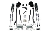 BDS Suspension 4 Inch Lift Kit w/ 4-Link | Ram 3500 (13-18) 4WD | Gas | 2 Inch Block Kit / FOX 2.0 Performance Series 