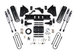 6 Inch Lift Kit | Ram 3500 (13-18) 4WD | Diesel | 4 Inch Block Kit / 6 Bolt / FOX 2.0 Performance Series
