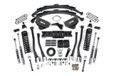 BDS Suspension 8 Inch Lift Kit w/ 4-Link | Ram 3500 (13-18) 4WD | Diesel | Leaf Springs / 8 Bolt / NX2 Nitro Series 