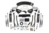 8 Inch Lift Kit w/ 4-Link | Ram 3500 (13-18) 4WD | Diesel | 5 Inch Block Kit and Add-A-Leaf / 8 Bolt / NX2 Nitro Series