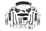 BDS Suspension 8 Inch Lift Kit w/ 4-Link | Ram 3500 (13-18) 4WD | Diesel | 5 Inch Block Kit and Add-A-Leaf / 8 Bolt / NX2 Nitro Series 