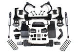 4 Inch Lift Kit | Chevy Silverado or GMC Sierra 1500 (19-24) 4WD | Diesel | FOX 2.0 Performance Series / Strut Spacer