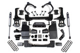 BDS Suspension 4 Inch Lift Kit | Chevy Silverado or GMC Sierra 1500 (19-24) 4WD | Diesel | FOX 2.0 Performance Series / Strut Spacer 