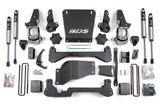 7 Inch Lift Kit | Chevy Silverado or GMC Sierra 2500HD/3500 (01-10) 4WD | 5 Inch Block Kit / FOX 2.0 Performance Series / Narrow Track Knuckle