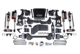 BDS Suspension 6.5 Inch Lift Kit | FOX Performance Elite | Chevy Silverado or GMC Sierra 2500HD/3500HD (20-26) 4WD | 6 Inch Block Kit w/o Overload 
