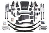 7 Inch Lift Kit | Chevy Silverado or GMC Sierra 2500HD/3500 (01-10) 4WD | Leaf Springs / FOX 2.0 Performance Series / Standard Knuckle