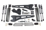 BDS Suspension 4 Inch Lift Kit w/ Radius Arm | Ford F250/F350 Super Duty (05-07) 4WD | Gas | Block Kit w/o Factory Overload / FOX 2.0 Performance Series 