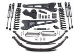 BDS Suspension 4 Inch Lift Kit w/ Radius Arm | Ford F250/F350 Super Duty (08-10) 4WD | Gas | Leaf Springs / FOX 2.0 Performance Series 