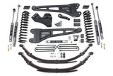 6 Inch Lift Kit w/ Radius Arm | Ford F250/F350 Super Duty (05-07) 4WD | Diesel | 6 Inch Leaf Springs / NX2 Nitro Series