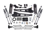 6 Inch Lift Kit w/ Radius Arm | Ram 3500 (13-18) 4WD | Diesel | 5 Inch Block Kit / 6 Bolt / FOX 2.0 Performance Series