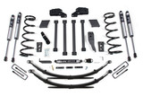 BDS Suspension 4.5 Inch Lift Kit | Dodge Ram 2500/3500 (94-99) 4WD | Leaf Springs / FOX 2.0 Performance Series 