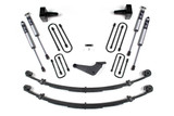 4 Inch Lift Kit | Ford F250/F350 Super Duty (99-04) 4WD | Radius / w/ Factory Overload / FOX 2.0 Performance Series