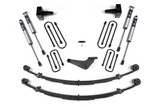 BDS Suspension 4 Inch Lift Kit | Ford F250/F350 Super Duty (99-04) 4WD | Radius / w/ Factory Overload / FOX 2.0 Performance Series 