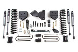 BDS Suspension 4 Inch Lift Kit | Ford F250/F350 Super Duty (05-07) 4WD | Gas | Block Kit w/ Factory Overload / FOX 2.0 Performance Series 