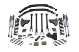 6 Inch Lift Kit w/ 4-Link | Ford F250/F350 Super Duty (05-07) 4WD | Diesel | Leaf Springs / FOX 2.0 Performance Series